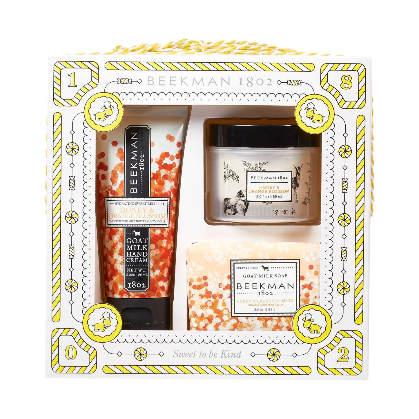 Honey & Orange Blossom Hand & Body Sampler