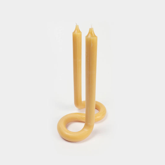 54 Celsius - Twist Candle Sticks by Lex Pott - Honey