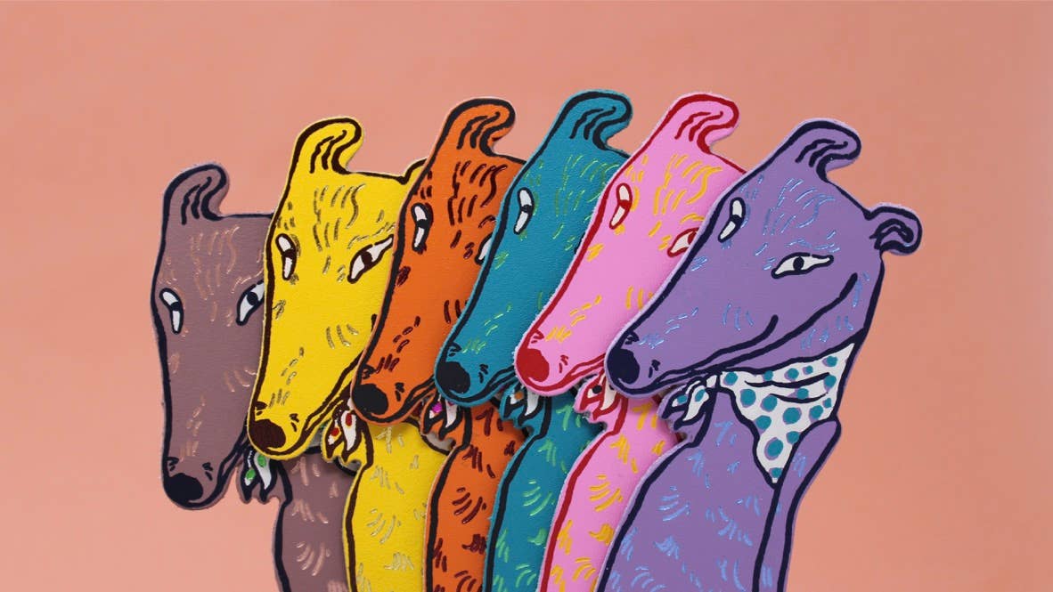 Ark Colour Design - Dog Tails Bookmark