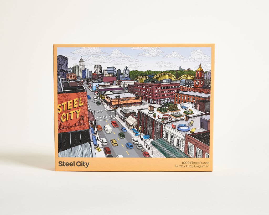 Puzz - Steel City - 1,000 Piece Jigsaw Puzzle