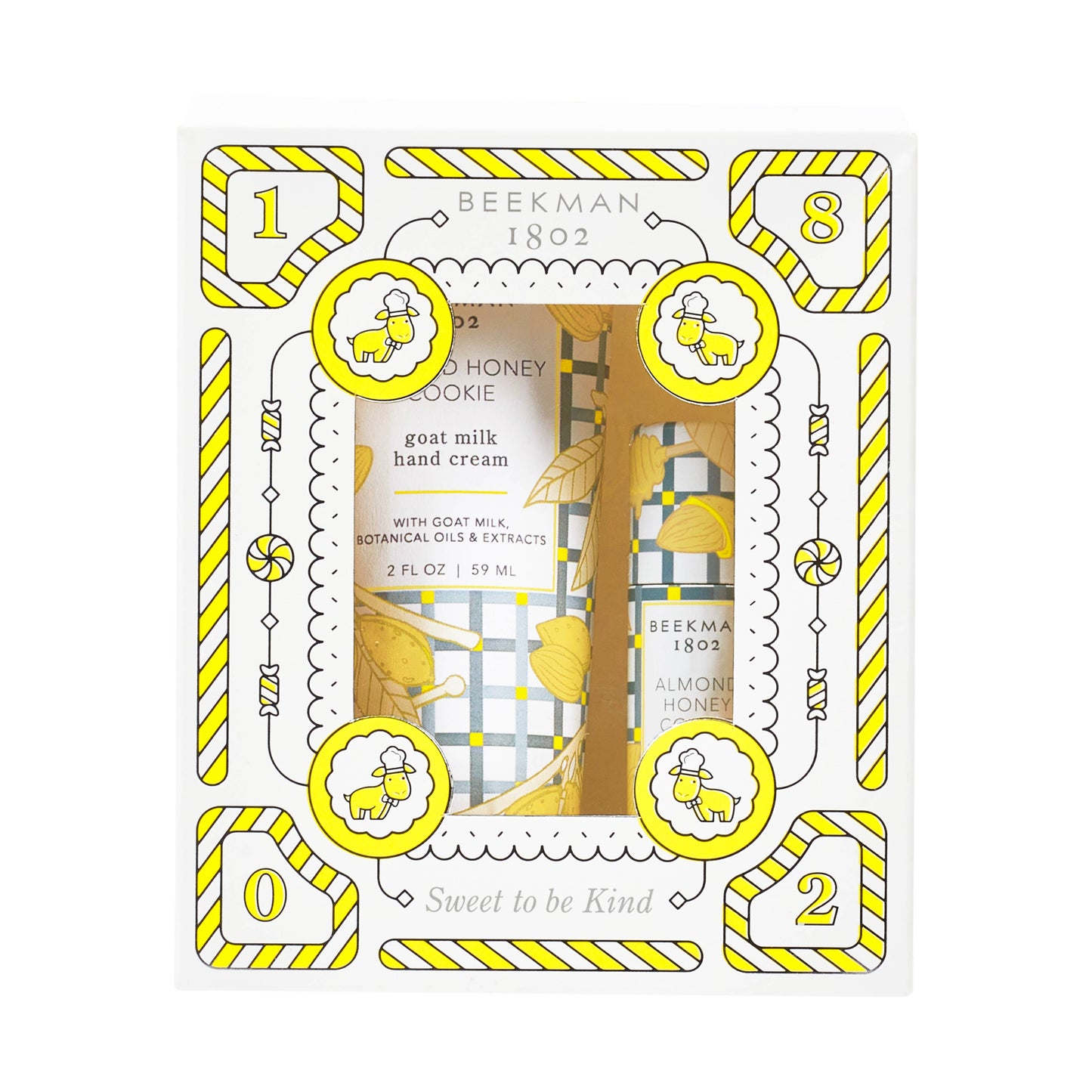 Almond Honey Cookie 2 Oz Hand Cream & Lip Balm Set(Seasonal)