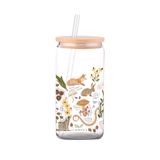 1canoe2 | One Canoe Two Paper Co. - Flora & Fauna Glass Can