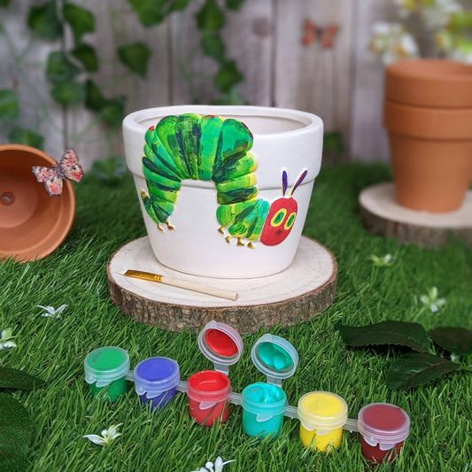 Robert Frederick Ltd - Paint Your Own Plant Pot - The Very Hungry Caterpillar