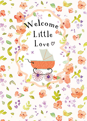 NEW BABY CARD ROSIE