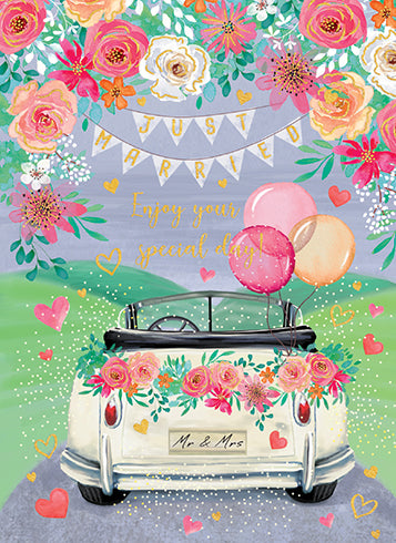 WEDDING CARD WEDDING CAR