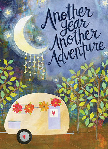 ANNIVERSARY CARD ANOTHER YEAR ANOTHER ADVENTURE