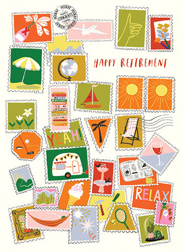 RETIREMENT CARD RETIREMENT STAMPS