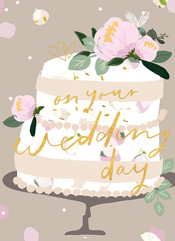 WEDDING CARD WEDDING CAKE