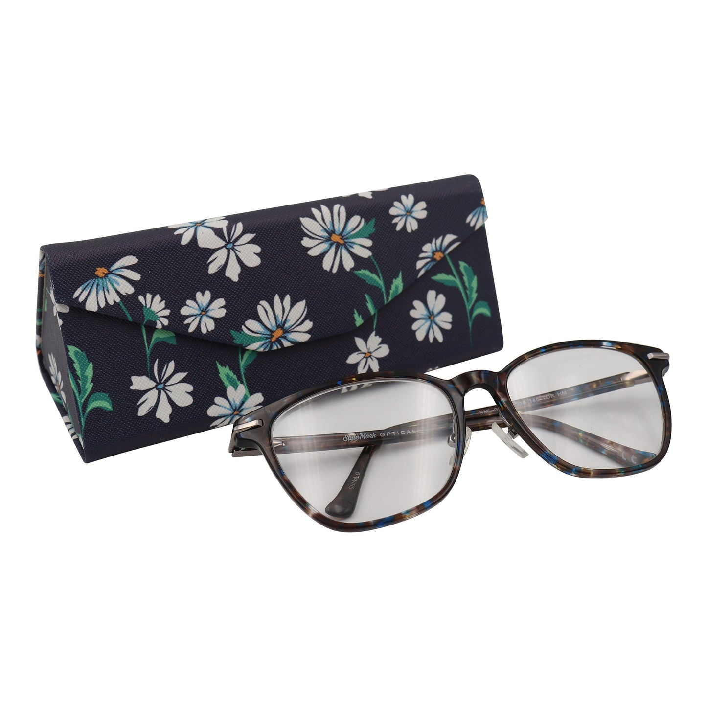 Flower Eyeglass Case