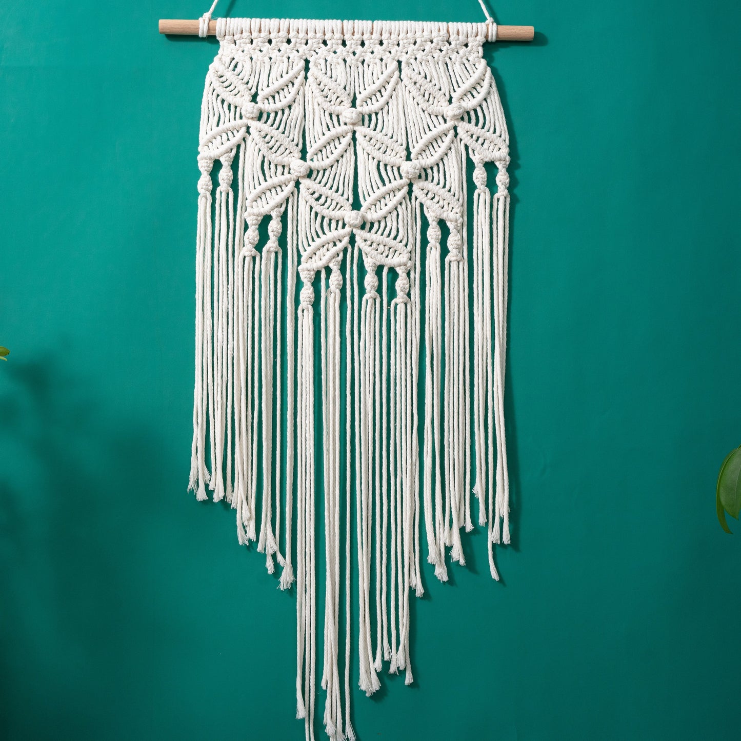 Hand Woven Tapestry Macrame Tassel Wall Hanging Decoration