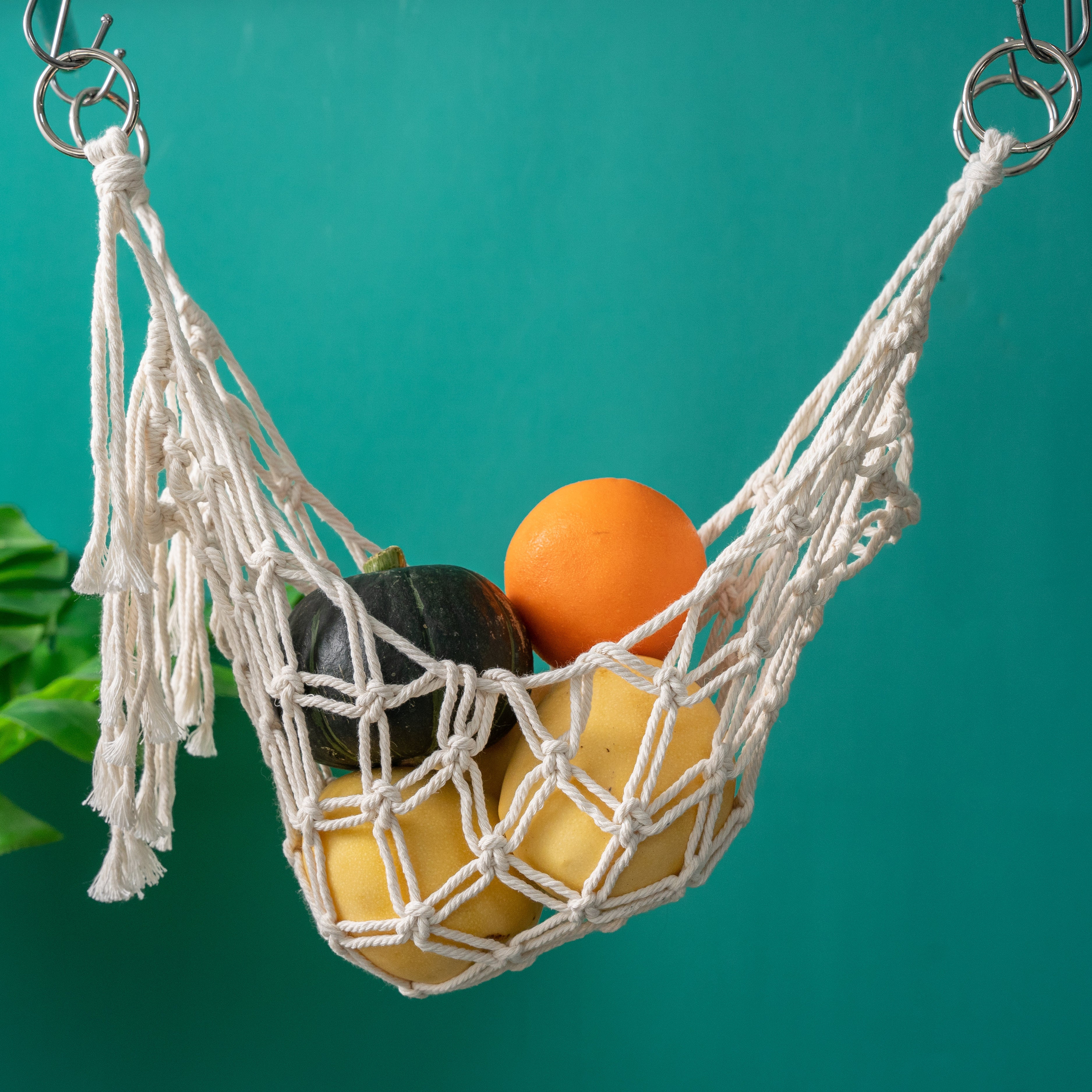 Macrame discount fruit bag