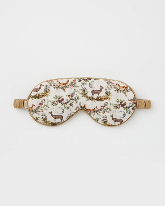 Fable England - A Night's Tale - Crystal Grey Woodland Scene Sleep Mask