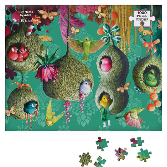 GreenBox Art - Sky Nests by Heather Gauthier Art Puzzle (RTS)