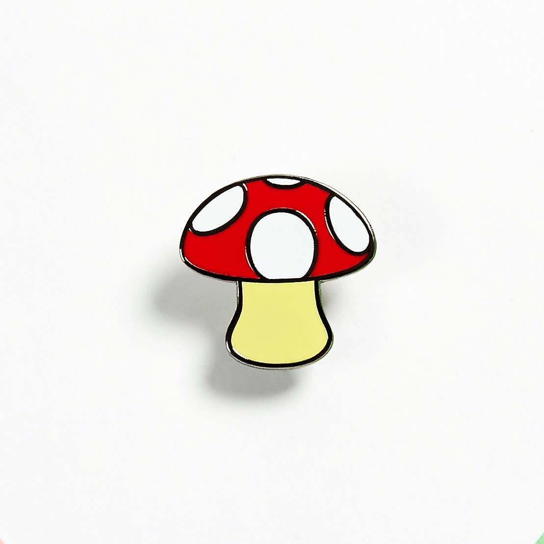 Image of Real Sic Red Mushroom Emoji – Enamel Lapel Pin Gift for your Life