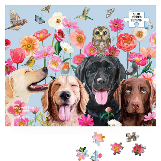 Dogs And Birds by Cathy Walters Puzzle (RTS)