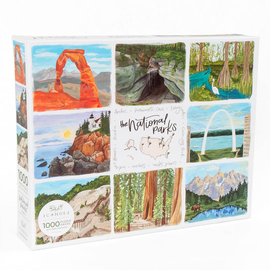 1canoe2 | One Canoe Two Paper Co. - National Parks - 1,000 Piece Jigsaw Puzzle