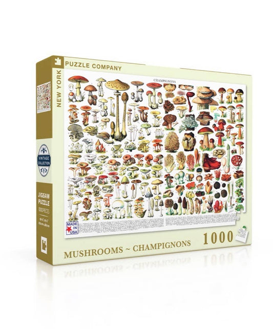 New York Puzzle Company - Mushrooms ~ Champignons