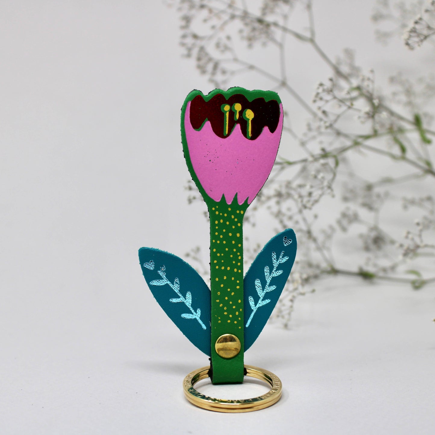 Ark Colour Design - Tulip Flower Key Fob