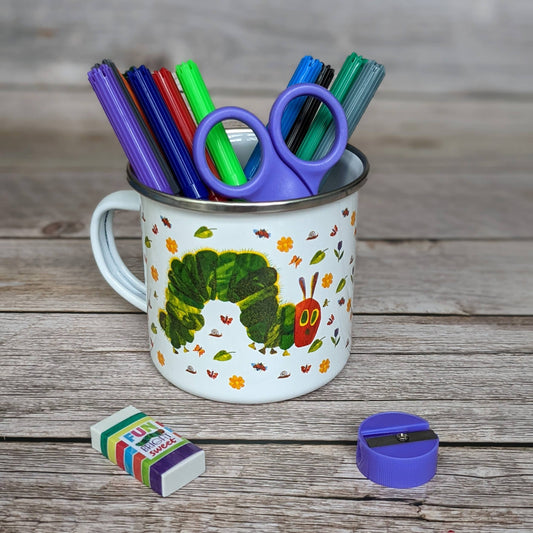 Robert Frederick Ltd - The Very Hungry Caterpillar Enamel Mug