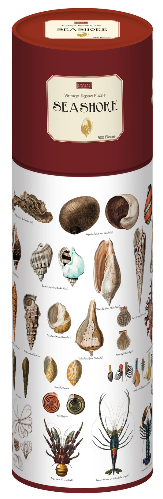 Robert Frederick Ltd - 500 Piece Jigsaw in a Tube - Seashells