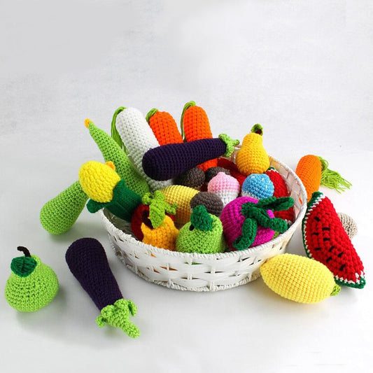 Newborn Baby Photography Fruit Vegetables Crochet Knitted Accessories